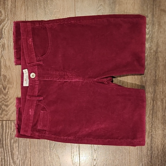 ❤️ VINEYARD VINES HIGH RISE SLIM LEG CORDUROY PANTS / JEANS, 10 (30) - Picture 1 of 6